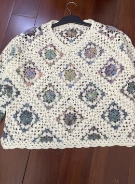 建美手工坊（花窗）羊毛羊绒进口花蕾丝材料包非成品