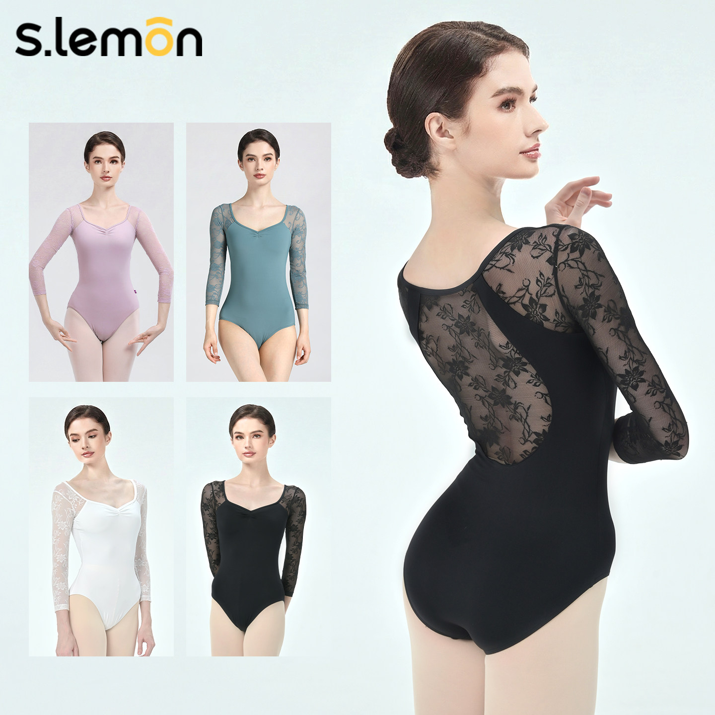slemon芭蕾舞练功服女艺考形体服