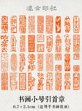 书法小号闲章成品引首章超小章书画国画印章随形长方形七毫米篆刻