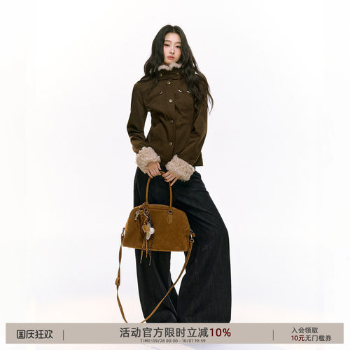 redbling2024秋冬新品收腰外套