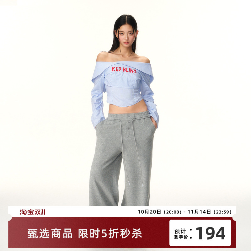 redbling2024秋冬新品卫裤