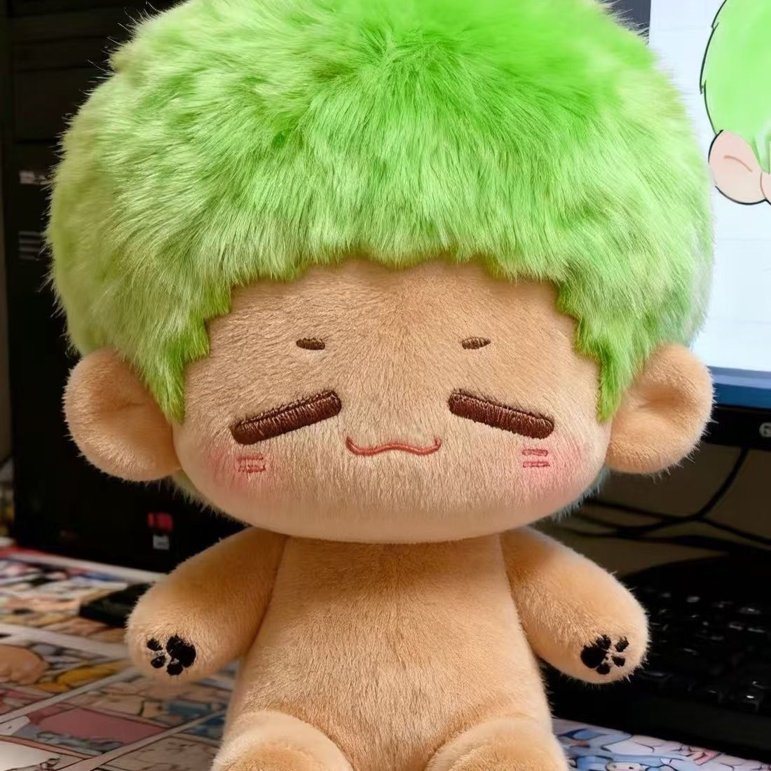 限量开团无畏契约属性盖可20CM棉花娃娃周边同人超萌送女生礼物