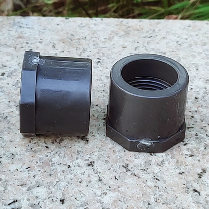 upvc内丝补心补芯缩接头变径耐腐蚀承插外径变内径品质水处理环保