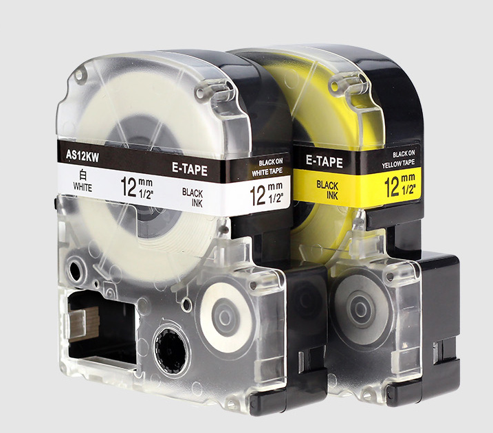 Epson applicable/Jin Gong Label ribbons 12MM9 18 24 White background, black and yellow AS12KW/AC12YWin the Residential furniture , Furniture accessories , Furniture Paper  category - from Buy2taobao.com to provide professional Taobao agent buy service