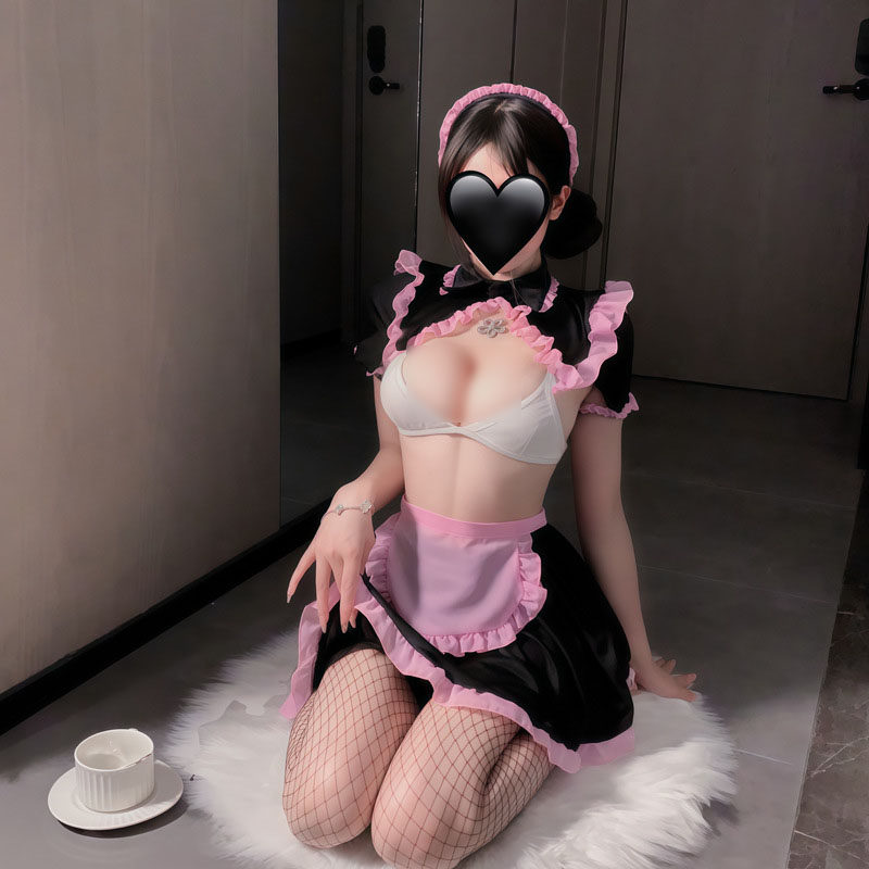 新中式三点女仆性感角色扮演睡裙