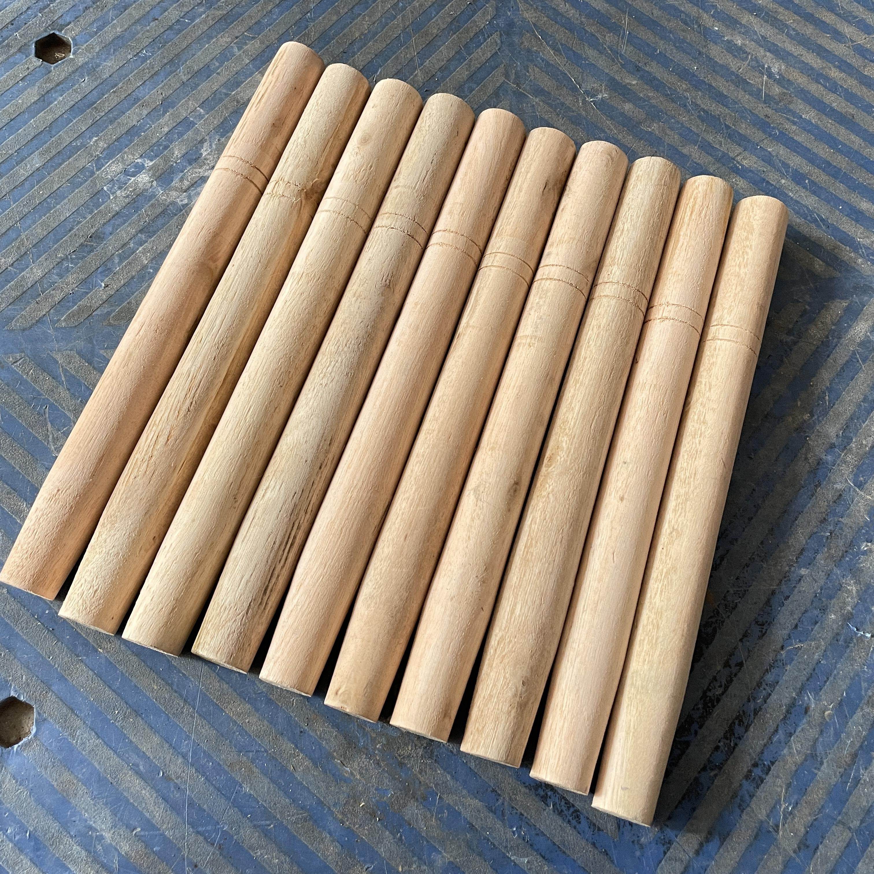 木柄实木棒柴刀把木料镰刀柄 瓢、铲手柄木头把柄加长农具木柄棒