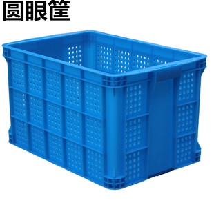 大塑料筐长方形加厚快递框框框子蔬菜胶箱收纳胶用周转箱箱子工厂