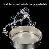 30cm标准样品筛304不锈钢框架双层试验土壤砂岩筛实验室过滤器