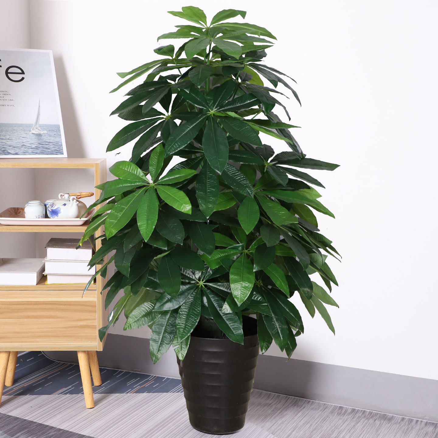 发财树仿真绿植假树客厅室内装饰落地大型仿真植物盆景栽摆件假花,鲜花速递/花卉仿真/绿植园艺,仿真绿植,淘宝优惠券,粉丝福利购,淘宝优惠卷