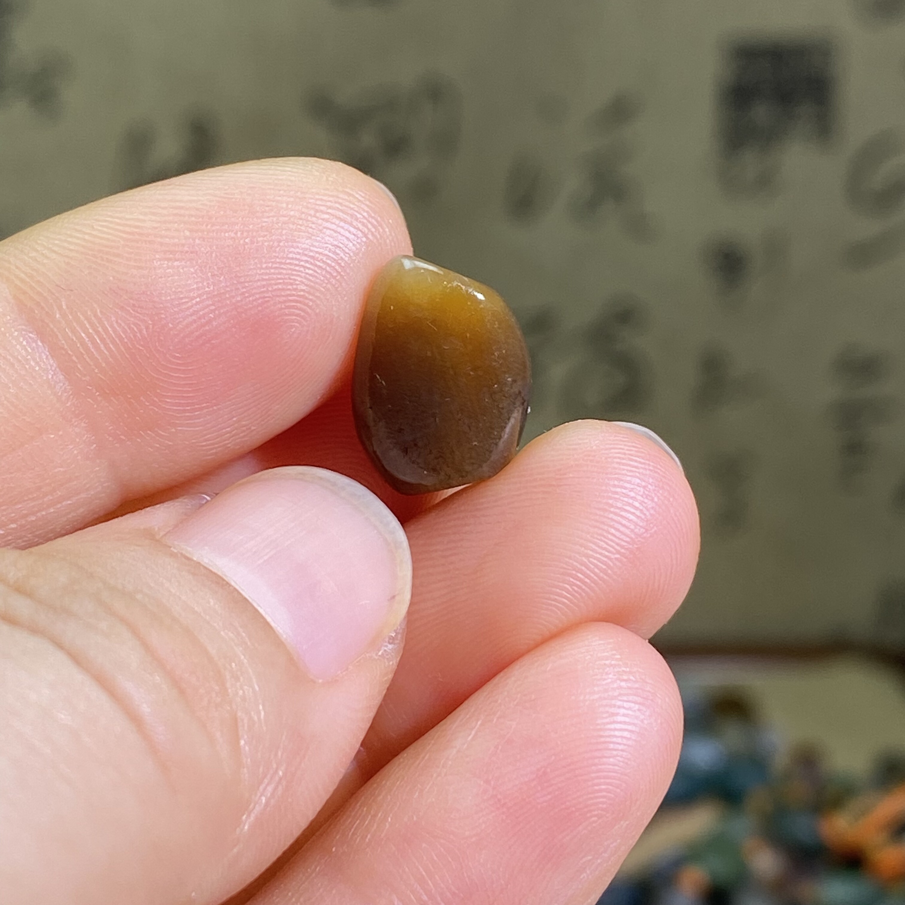 和田玉糖玉随型小珠子配饰复古风老光工艺藏式手链手编绳多宝配珠