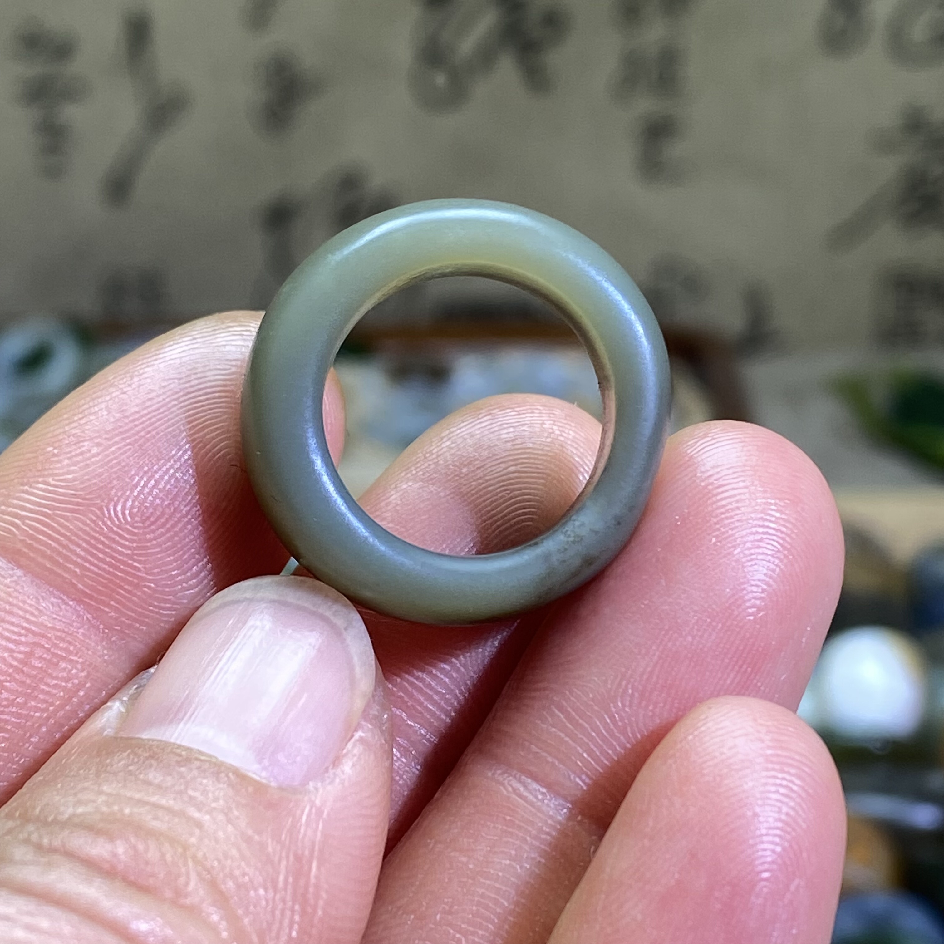 和田玉糖青玉卡16随型戒指跑环文玩珠串跑圈玉环复古风锁骨链挂饰,珠宝/钻石/翡翠,其他,淘宝优惠券,粉丝福利购,淘宝优惠卷