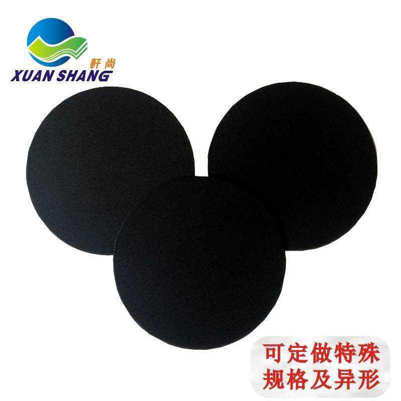 厂家加厚曼陀罗绘画圆形黑卡纸 加工定制美术画板硬卡纸黑圆