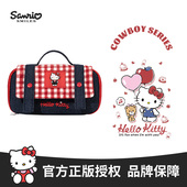 三丽鸥正版 HelloKitty凯蒂猫化妆收纳包女手拎包包2025新款 通勤