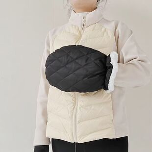 手指受伤保暖手套手受伤保护套术后巴掌护理手套骨折专用加厚防寒