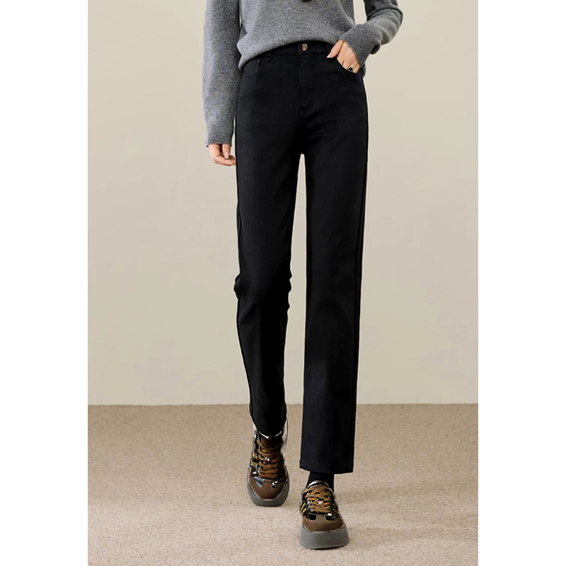 【远哥甄选】2025新款简约烟管女裤