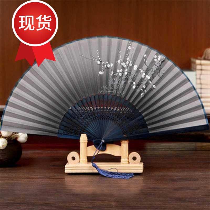 纯色炫酷属铁扇子f功夫折扇木质工艺折扇舞扇男女扇扇子折扇中国