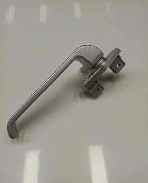 38型铝合金窗执手平开窗拉手幕墙上下悬窗拉手七字执手锁铝窗把手