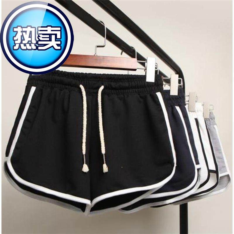 女款黑色短裤女布料宽松夏休闲服韩版睡衣家居服短睡裤经典款时5|msdalam kategori Butik wanita / wanita, seluar, seluar santai - dari Buy2taobao.com untuk memberikan perkhidmatan ejen Taobao profesional membeli