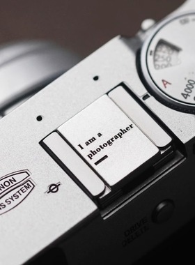 适用富士X100VI X100F X100V XE4 XT30 XT5佳能R62 R52尼康热靴盖