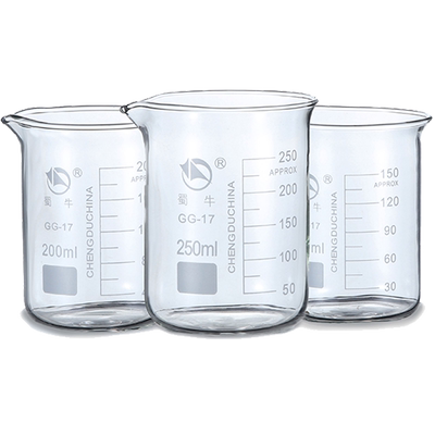 玻璃低型烧杯蜀牛耐高温