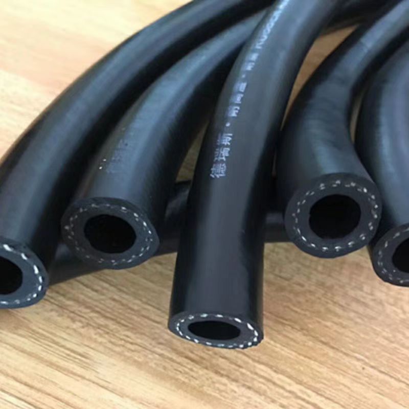光面橡胶管软管水管油管耐压耐油耐高温橡胶厂家直销三胶两线编织