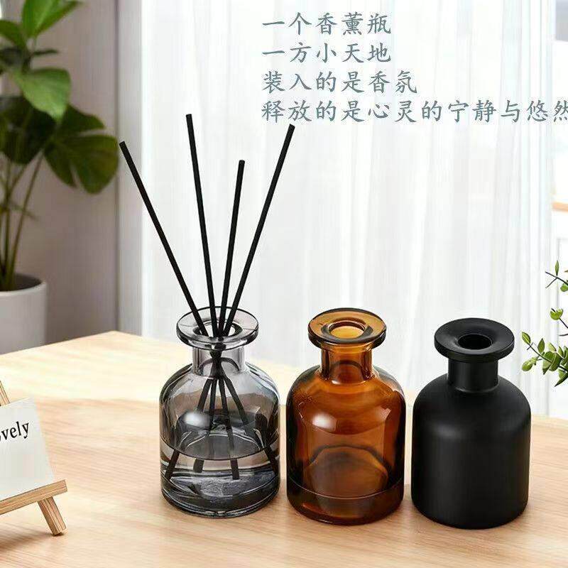 多色香薰瓶酒店扩香空瓶子香水香薰分装瓶家用玻璃挥发瓶