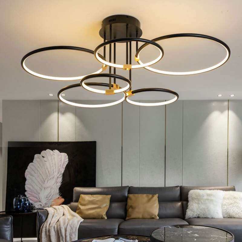 灯具套餐现代简约轻奢吸顶客厅灯大灯吊灯大气家用高端2021年新款