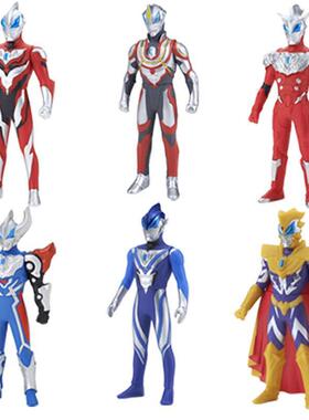 13cm小号捷德奥特人偶机敏形态软胶玩具 500系列 蓝色捷德机敏