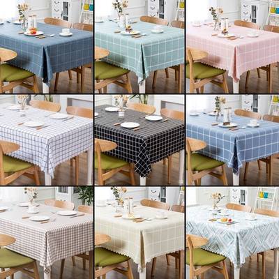 方桌桌布台布长方形d野餐布iy布料桌垫学生桌子防水桌布长方形透