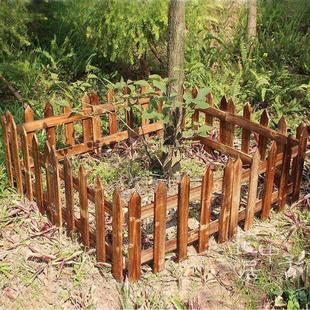 饰防腐木篱笆木头实木护栏隔断 阳台花园围栏幼儿园小栅栏花室内装