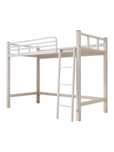 定制任意尺寸床直发香港小户型铁艺高架床省空间加厚钢板板调高矮