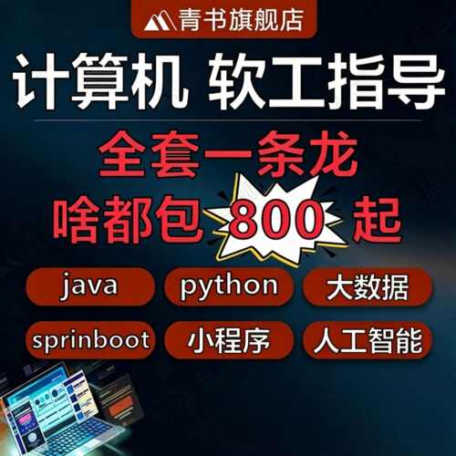 躺过计算机Python全套一条龙Java程序设计大数据软件工程项目系统