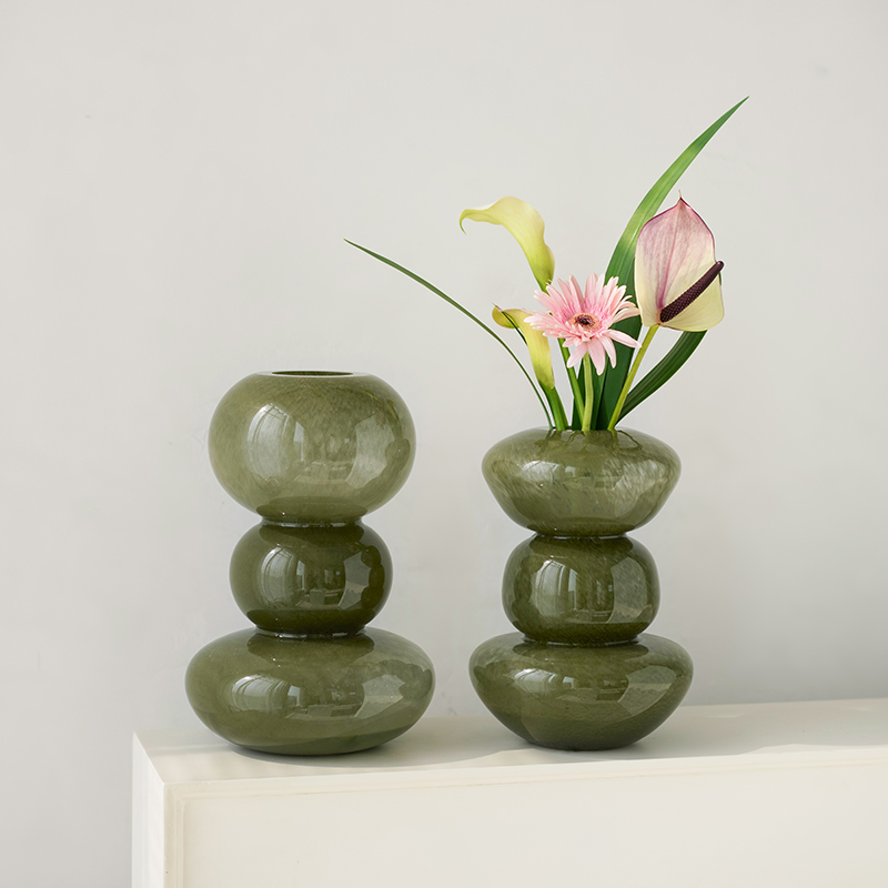 乐之沭中古插花瓶摆件