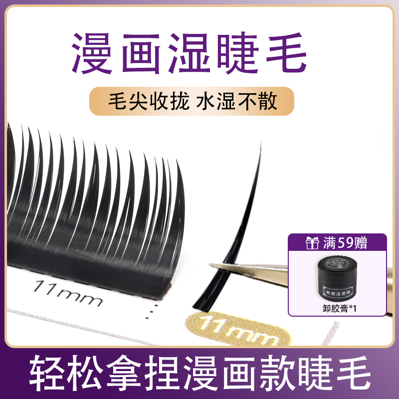 CNDSE收尖漫画款湿睫毛
