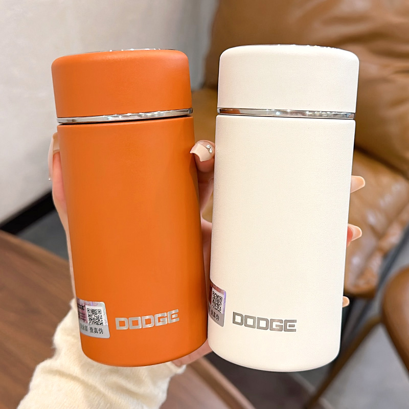 道奇小巧保温杯茶水分离迷你便携