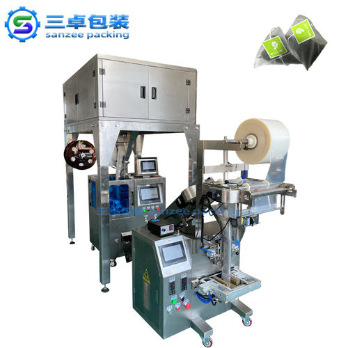 三角包内外袋包装机 袋泡茶包装机 茉莉花茶组合包装机