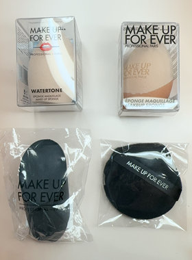 国柜玫珂菲MAKE UP FOR EVER蜜粉扑双面粉饼粉扑 粉底美妆蛋斜棉