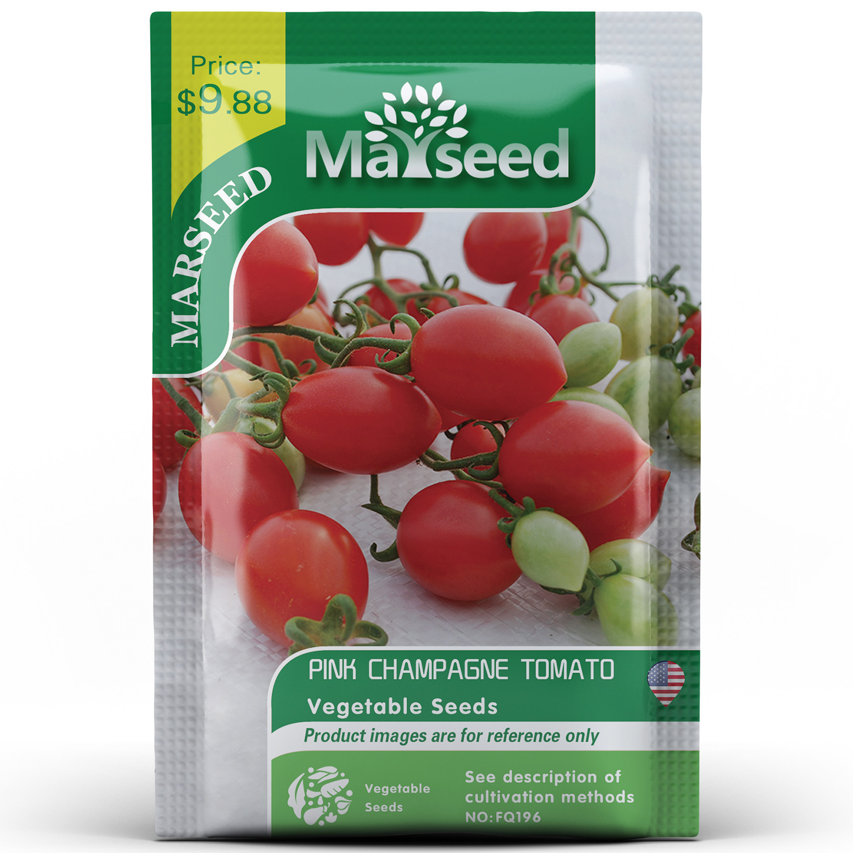 进口传家宝粉红香槟好吃番茄种子