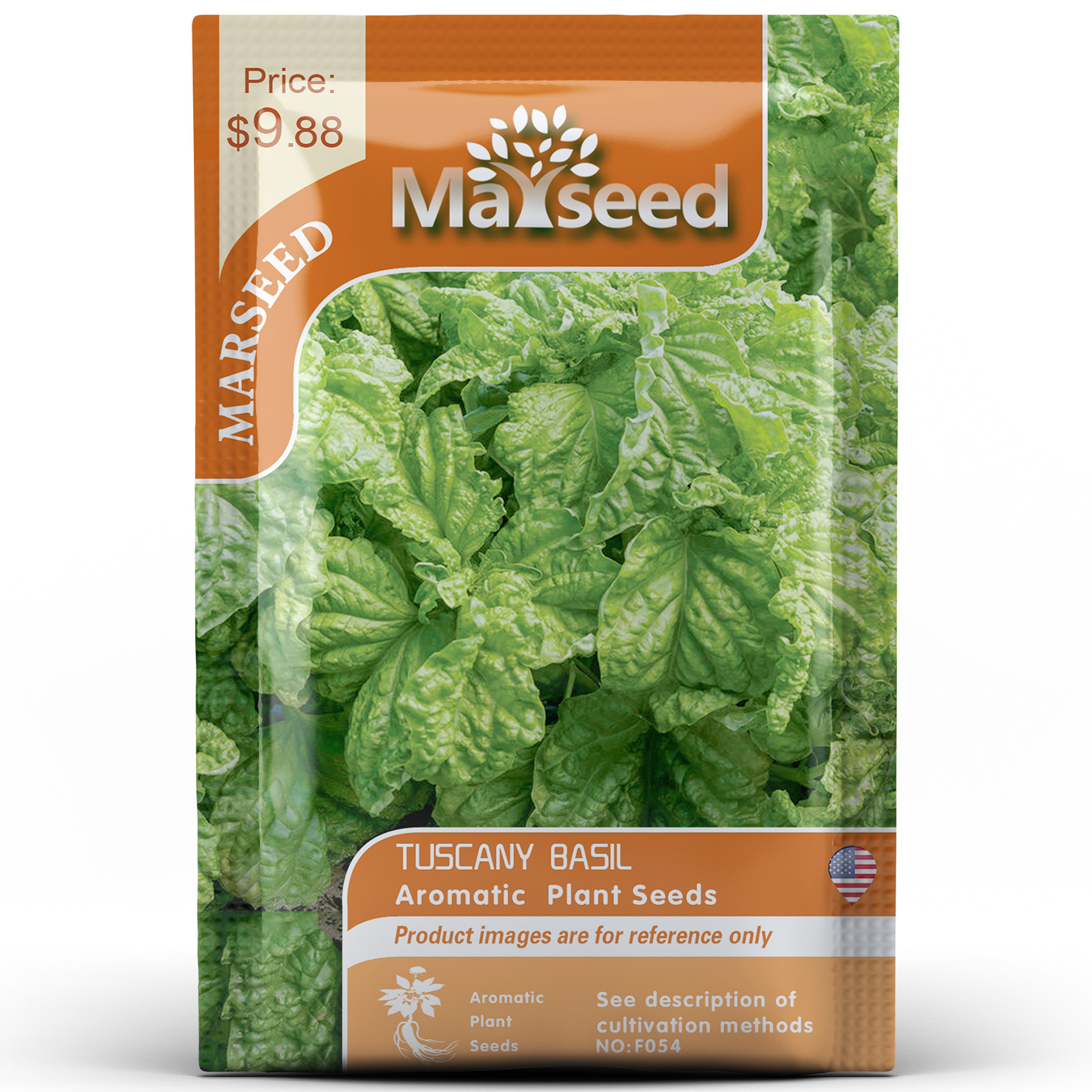 掌柜推荐进口新品皱叶罗勒种子