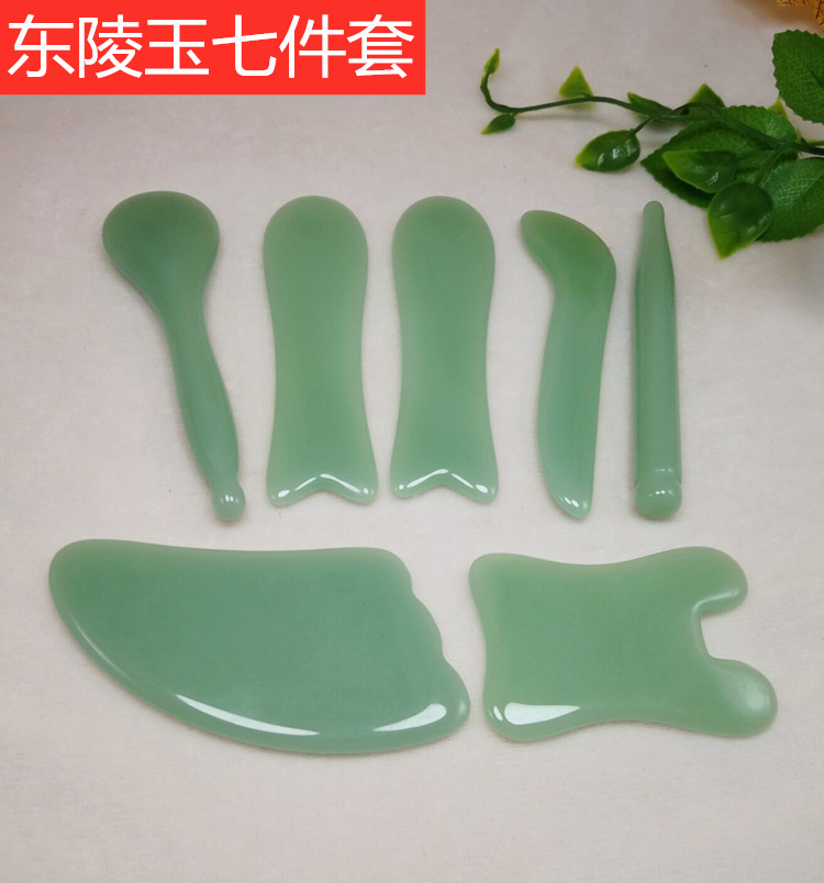 美容院拨筋棒眼部水晶刮痧笔面部玉石板女脸部按摩点穴拨经刮脸棒