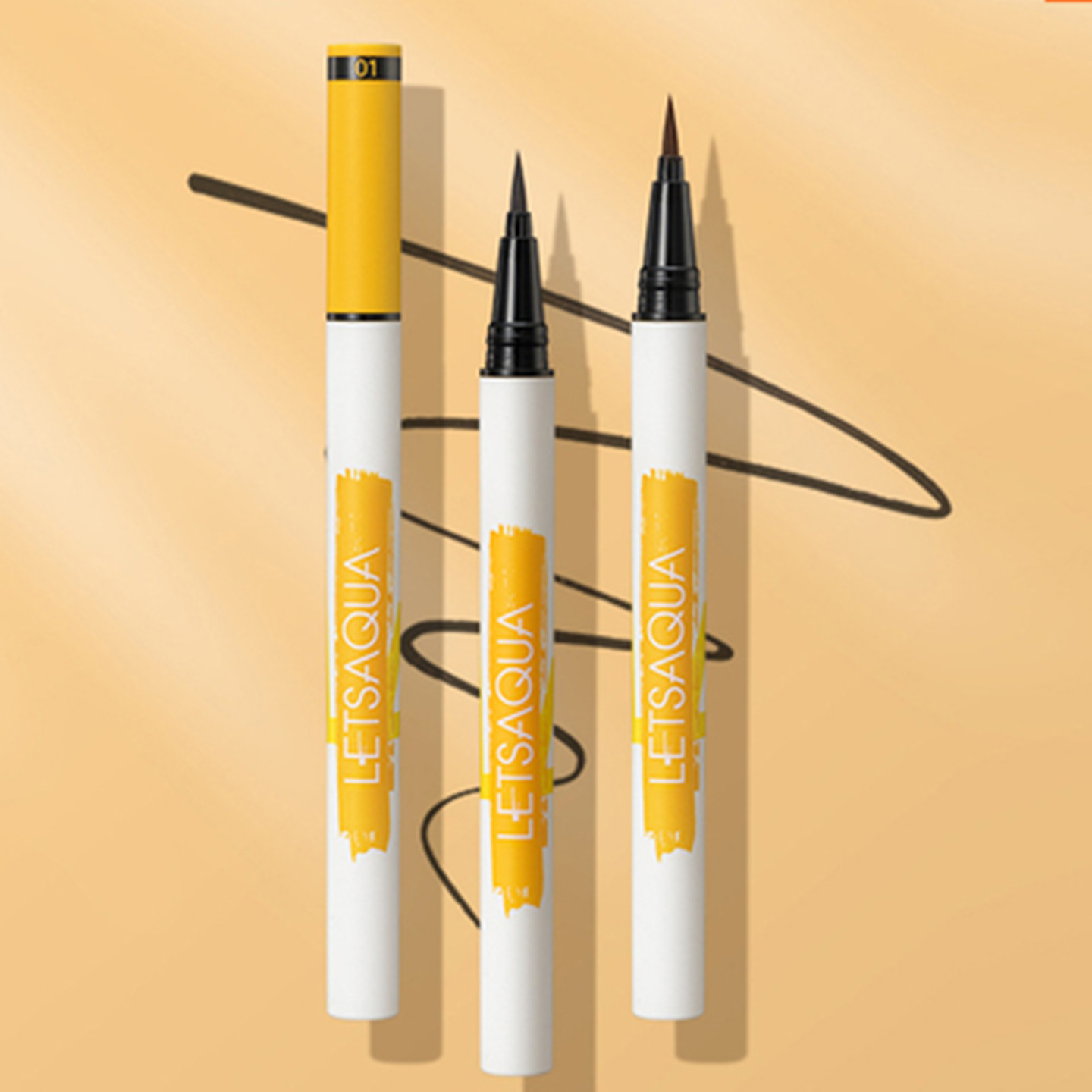 LETSAQUA持久眼线液笔防水防汗