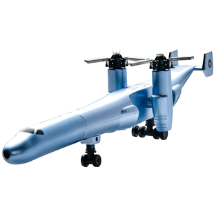 战斗直升机中性笔黑科技折叠变形笔黑色笔芯签字笔高颜值黑笔小学生专用文具拔帽式酷炫飞机模型0.35mm碳素笔