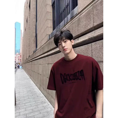 MPstudios原创男装逼格工作室SHIJOIN时有GOODBAI美式印花短袖T恤