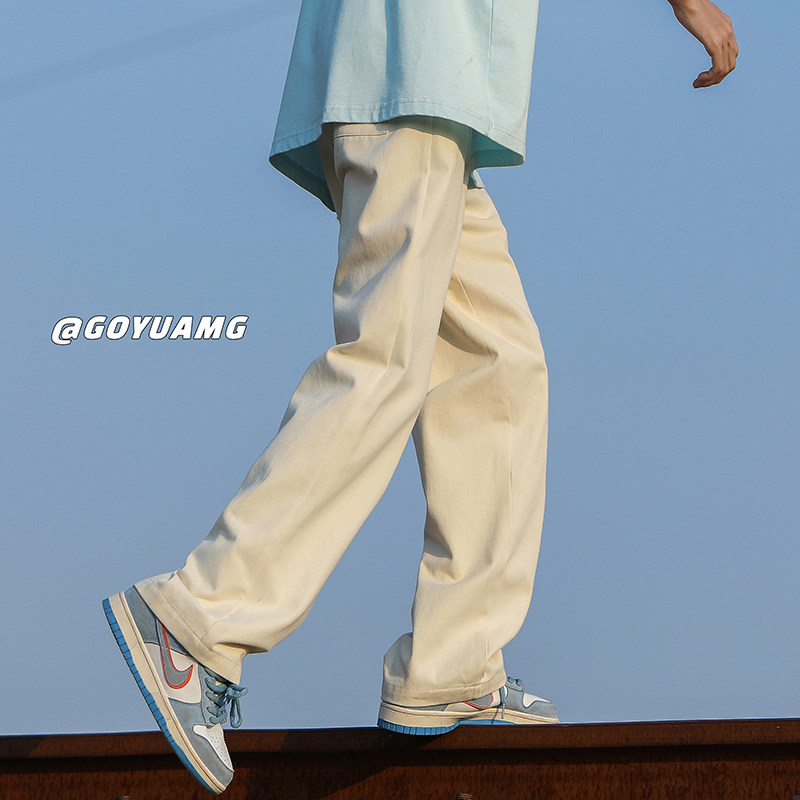 mpstudios原创男装阿茶与阿古whichone悟空有货宽松休闲阔腿长裤