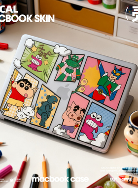 原色工场彩绘电脑壳适用MacBookair13.3寸pro15寸16笔记本保护壳可爱猫女新款pro14适用M2AIR13防磕碰保护壳