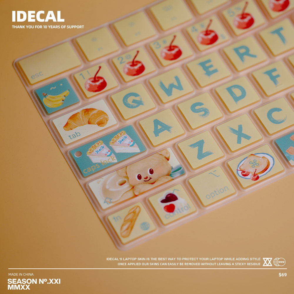 可爱电脑键盘膜硅胶盖膜