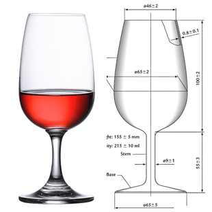 葡萄酒品酒杯水晶玻璃专业红酒闻香品鉴杯品酒师专用杯美观耐用