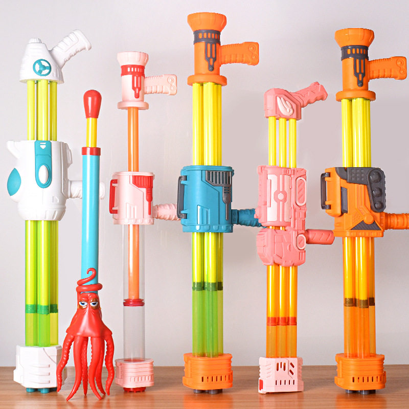 儿童玩具抽拉式水枪多孔水炮漂流戏水沙滩地摊玩具儿童水枪玩具,玩具/童车/益智/积木/模型,水枪,淘宝优惠券,粉丝福利购,淘宝优惠卷