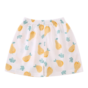 宝宝夏季短裤男童薄款纯棉女1岁3家居睡裤儿童三分裤婴幼儿大PP裤