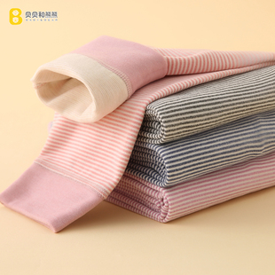 宝宝德绒秋裤秋冬女童加厚保暖裤男童内穿婴儿打底裤儿童薄绒裤子